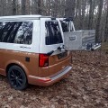 Aluminiowa skrzynia transportowa na bagażnik
