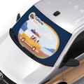 Osłony przeciwsłoneczne na przednie szyby, Sun Blocker VW T5, T6, T6.1 - montaż na magnes
