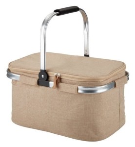 Kosz piknikowy 25 litrów w kolorze naturalnym