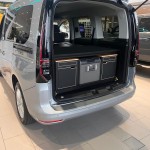 Box kempingowy EXCLUSIVE, System spania, Łóżko, Zabudowa turytyczna, Modułowa zabudowa kempingowa, stelaż - Ford Tourneo Connect,  Courier, Tourneo Connect Grand