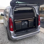 Box kempingowy EXCLUSIVE, System spania, Łóżko, Zabudowa turytyczna, Modułowa zabudowa kempingowa, stelaż - Citroën Berlingo