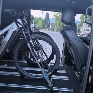 Uchwyt rowerowy, System mocowania rowerów, Stojak na rowery, Bagażnik wewnętrzny - Mercedes V klasa Vklasa, Vito, Viano, Marco Polo