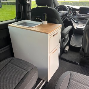 Box kempingowy, Szafka kuchenna, Szafka kempingowa - Mercedes V klasa, VClass, Marco Polo, Viano